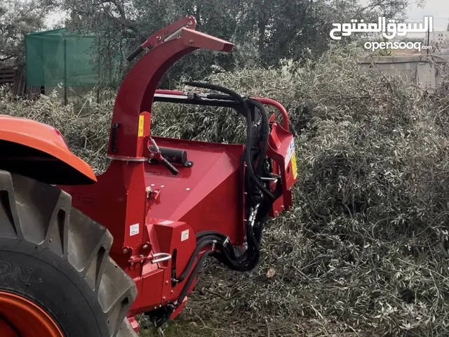 Shredder for wood and tree branches- tractor mounted type فرامة أغصان تعمل على التراكتور