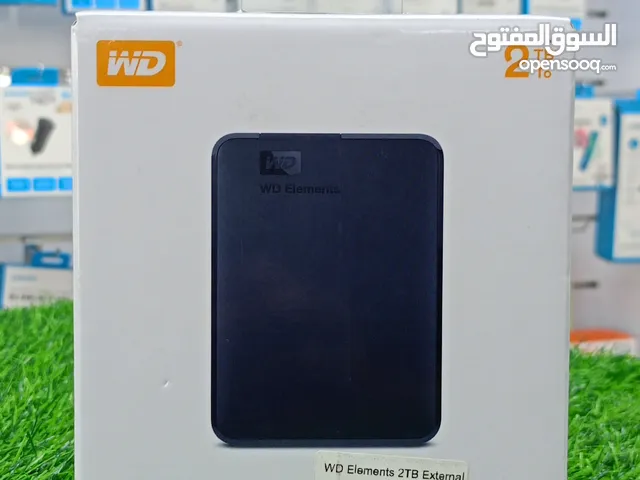 WD ELEMENTS 2TB PORTABLE HDD