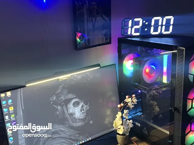 للبيع PC جيمينغ قوي مع شاشة وملحقات – مستخدم 6 شهور فقط