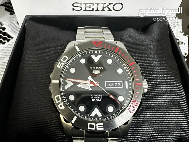 Seiko Diving 5 Sports Watch ساعة سيكو 5 رياضية للغوص