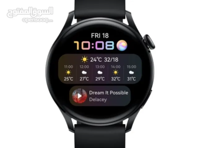 Huawei watch 3 active (GLL-AL05) Black smart watch ساعة هواوي ذكية