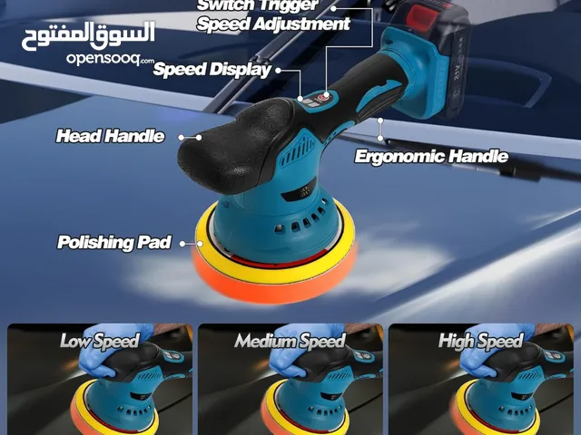 للبيع مكينة باليس لا سلكية جديدة مع جميع اغراضها وضمان شهر
