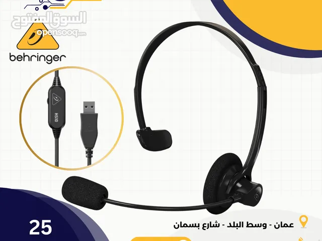 Behringer HS10 USB Mono Headset with Swivel Microphone