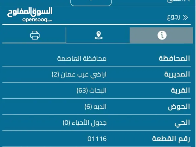ارض للبيع ابو السوس البحاث رقم