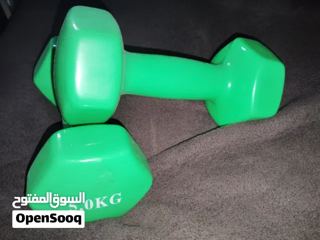 دامبلز وزن 5 كيلو للوحده