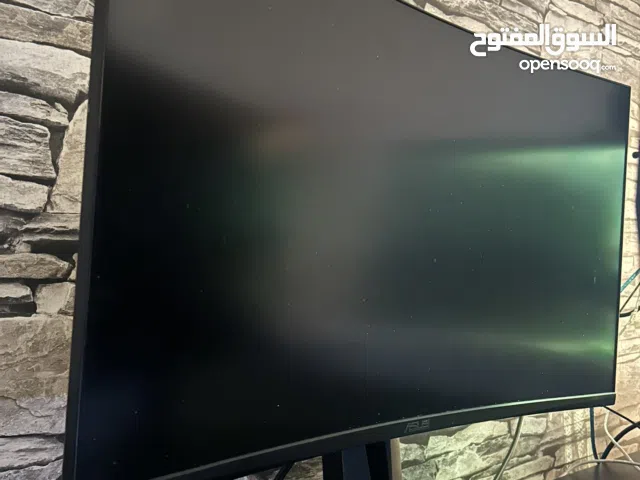 للبيع شاشة ASUS TUF 165fps 27 inch curved ب 800AED