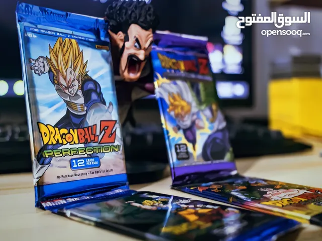 بطاقات آنمي دراغون بال 3 حزمات Dragon Ball Z 3 Packs