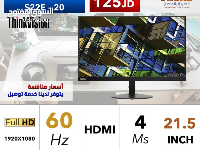 22" Lenovo monitors for sale  in Amman