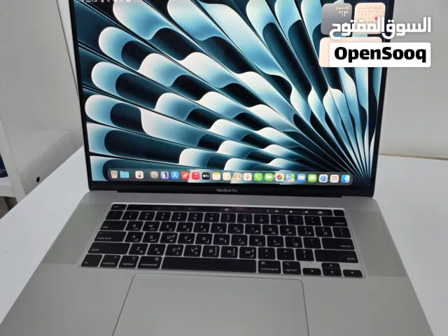 ماك بوك برو 2019 16انش بحالة الوكالة