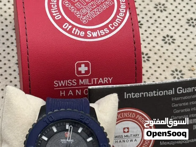 ساعة أنيقة وفخمة من  Swiss Military- Hanowa
