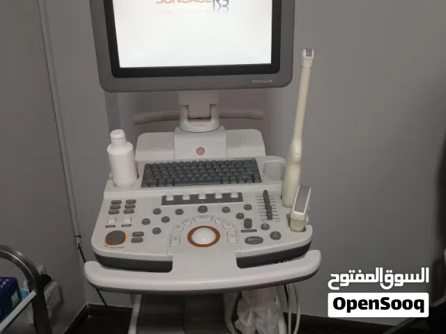 ultrasound 2d R5 2014 التراساوند حاله ممتازة مع توافر معدات طبية اخرى للمهتم