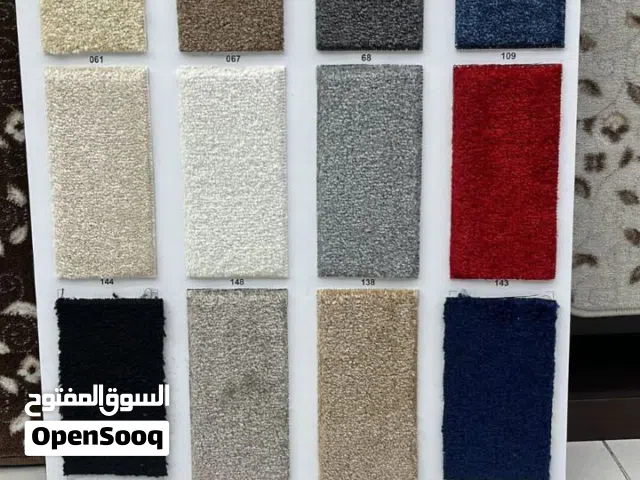 بيع وتركيب وتنجيد لجميع المفروشات سجاد قص تركي ومساند ضهر ورضيات باركي