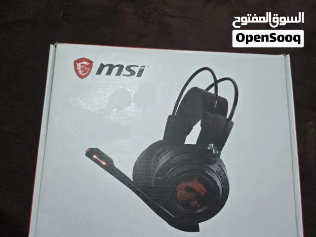 سماعات محيطيات gaming  نوعهم msi ds502  أصليات للبيع