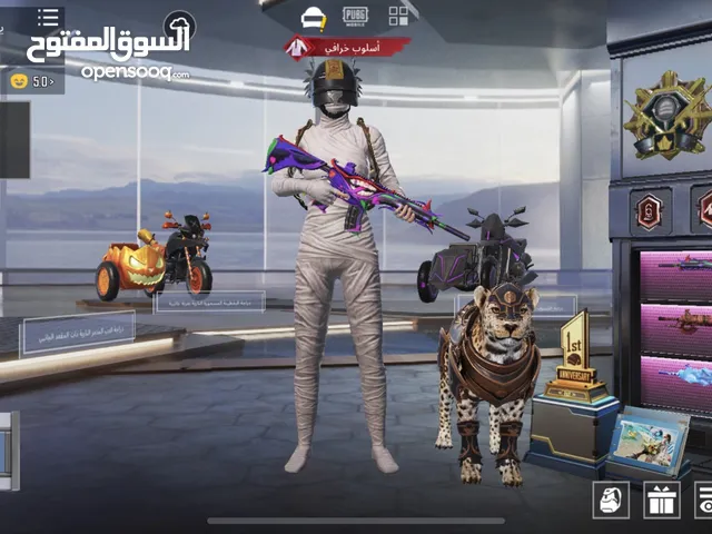 حساب ببجي نادر ومميز بسعر ممتاز للجاد