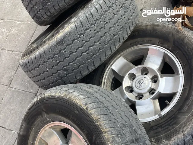 للبيع 5 رنجات اف جي (وكالة) بدون عيوب او تصليح مع اطارات صينية (بنقشة برجيستون) موديل 2024 نظااف