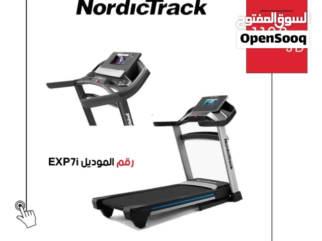 جهاز ركض NordicTrack EXP7i أمريكي مع شاشة لمس HD وانحدار كهربائي 12% بسعر مميز