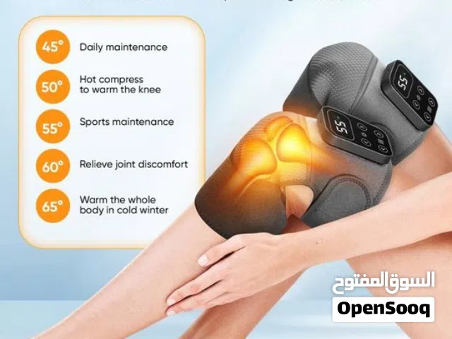 جهاز تدليك الركبة بالحرارة من ماركة Dlueidea. الموديل: DL-8901. سعة البطارية: 3000 مل