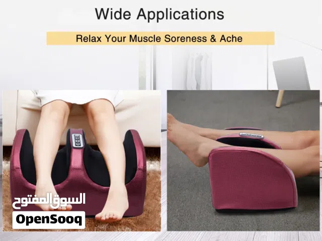Electric Foot Massager Heating Therapy Hot Compression