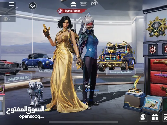 Pubg account lv 43 with 4 x-suit