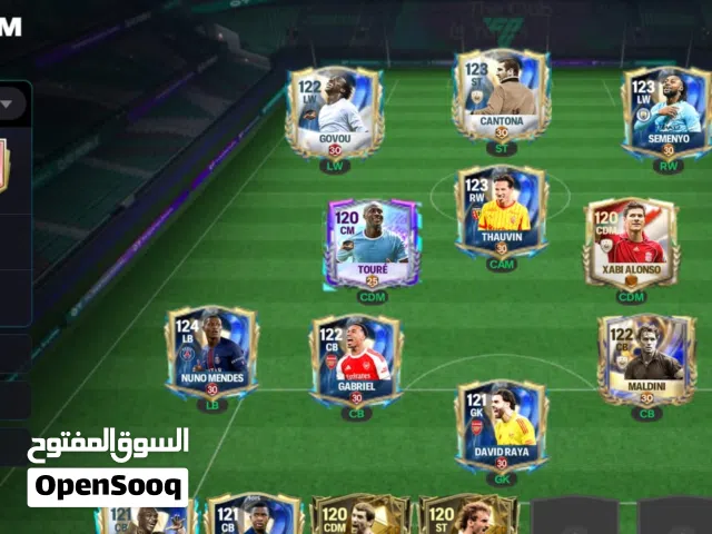 حساب fc mobile اوفر 123 بسعر طريي