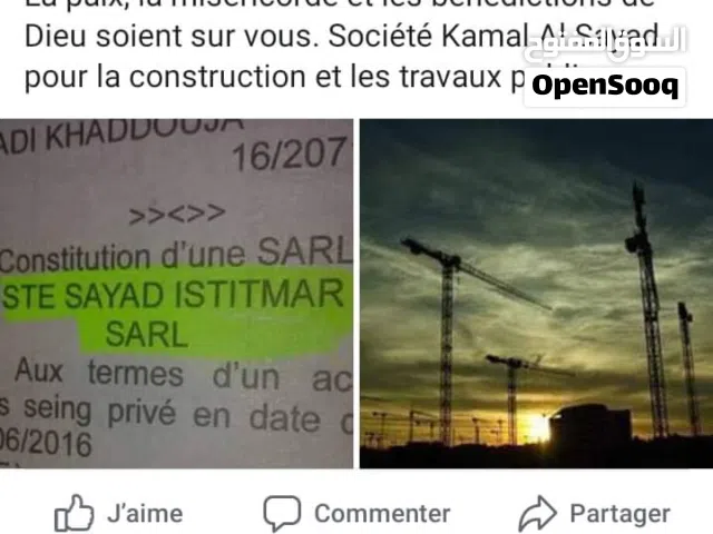 ste sayad istitmar sarl