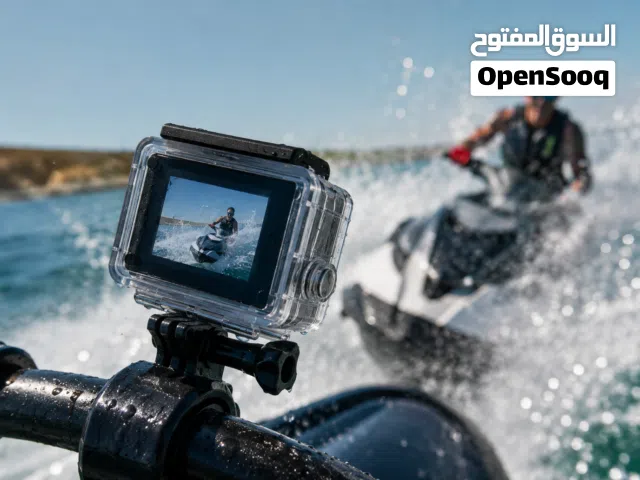 كاميرا رياضية Full HD 1080P - شاشة 2 إنچ - زاوية 140° - مقاومة ماء 30م - 16MP - Generic