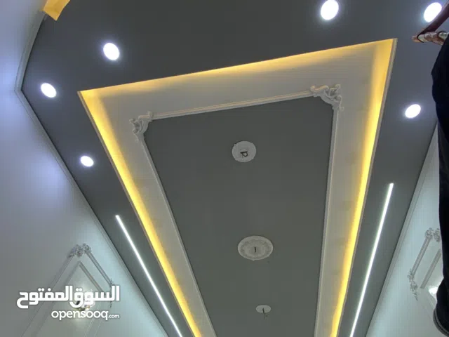 ديكورات مودرن .جبس بورد.ترميم.سحب معجون .سقوف ثانوية .بديل حجر بديل رخام بديل خشب.شيبورد .قواطع جبس