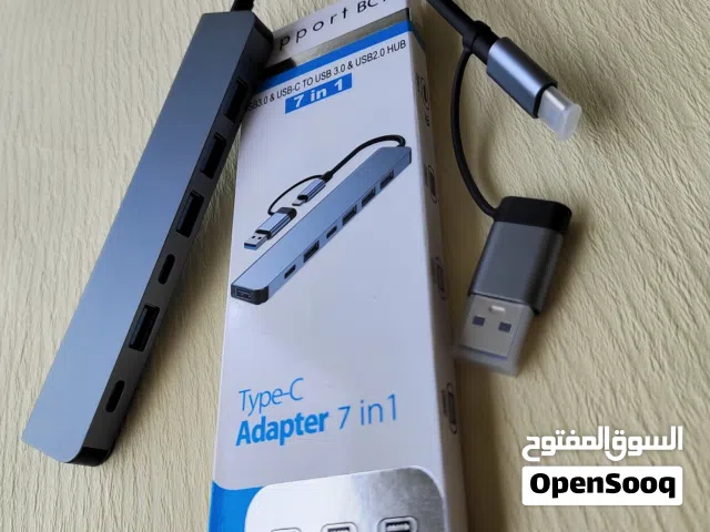 محوّل USB-C متعدد المنافذ 8 في 1 – ZEYMI USB Hub