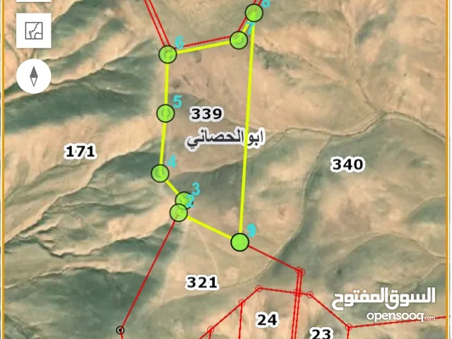 للاستثمار السريع 50 دونم في ابو الحصاني اراضي جنوب عمان