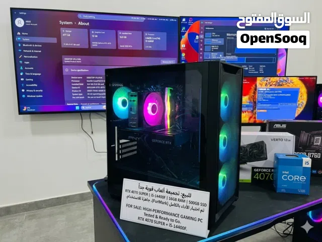 PC Gaming (RTX 4070 Super + i5-14th Gen)