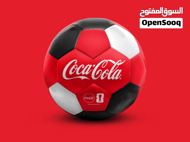 كرة قدم كأس العالم كوكاكولا اصلية متوفر 3 قطع جديدات بالجيس التفاصيل كاملة بالوصف