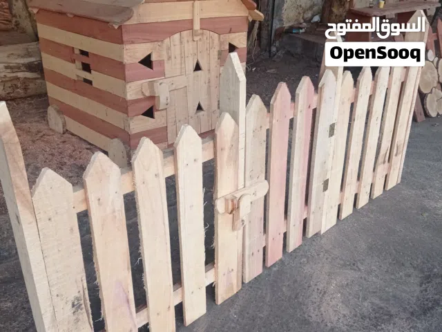 أسوار خشبيه جاهزة للتركيب الفوري بالحدائق والڤيلات والكومبوند والكيدز إريا والكافيهات والمزارع