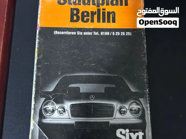 Berlin Atlas is rare – an old paper map before the Euro (Sixt Budget, RVA Verlag)”