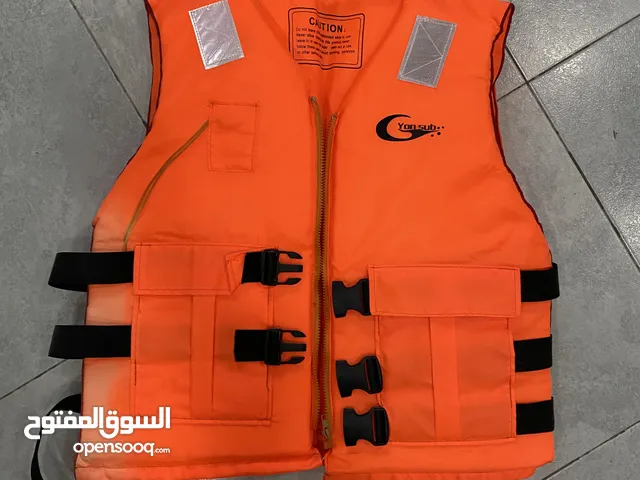 Used Yon Sub Life Jacket Orange