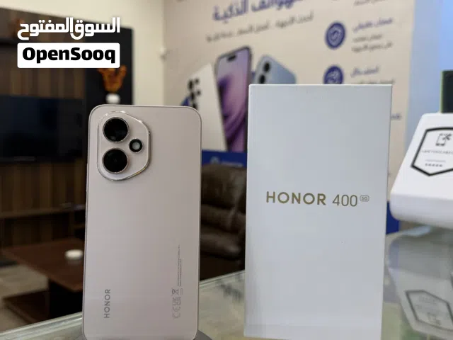 Honor 400 5g بحالة الوكالة نقر صغير بالشصي