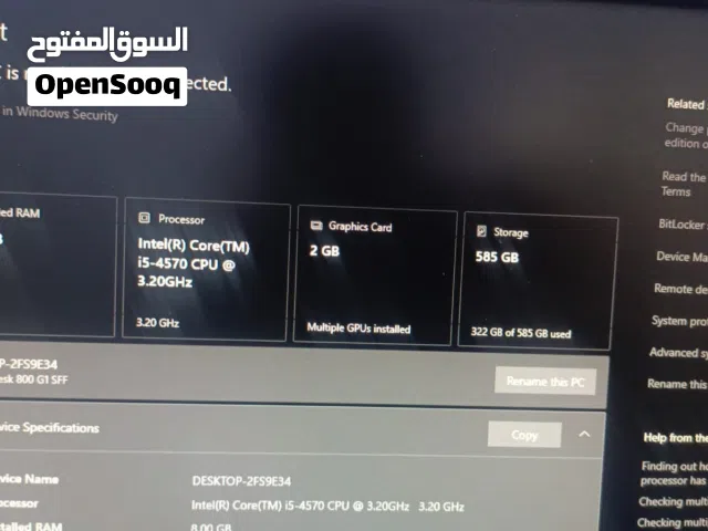 Windows HP  Computers  for sale  in Basra