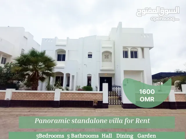 Panoramic Standalone Villa For Rent In Shatti Al Qurum  REF 683GA