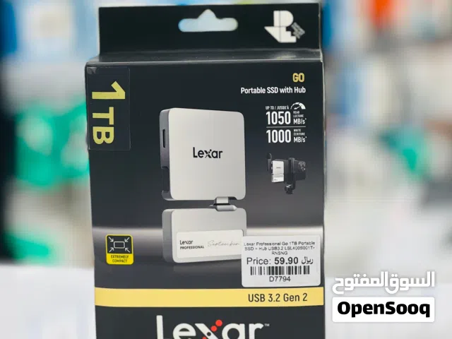Lexar Professional Go 1TB Portable SSD.