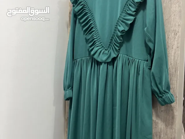 فستان لعمر8 إلى11 سنه اخضر