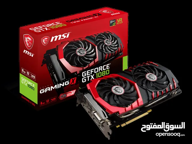 كرت شاشة GPU GTX 1080 MSI Gaming x