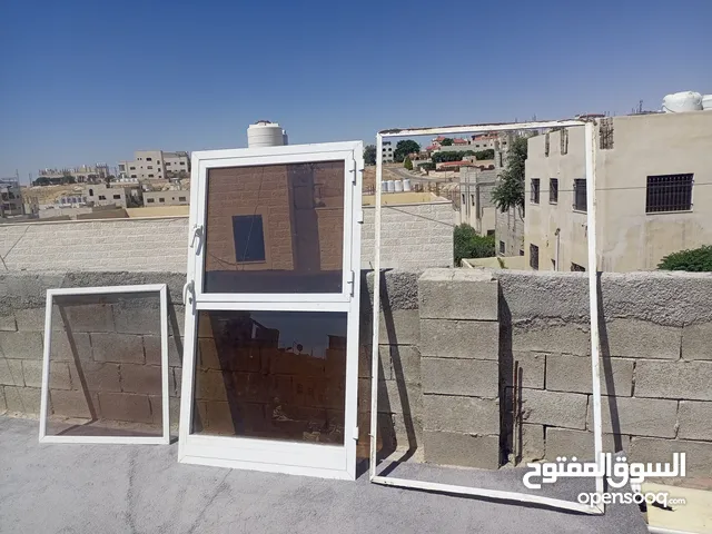 باب المنيوم زجاج