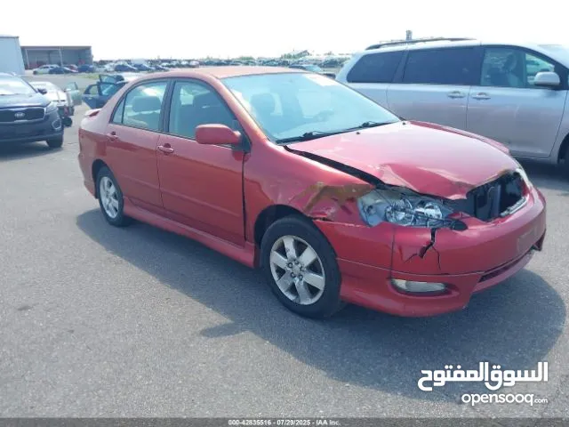 Toyota Corolla SE 2007 Red Color,American Space,Vcc Paper, 2T1BR32E77C795072