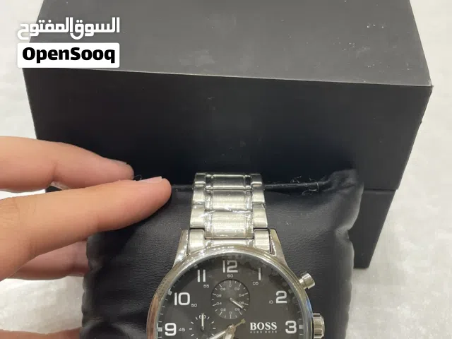 ساعة hugo boss اصلية