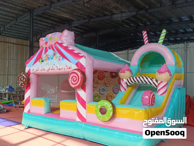 تأجير نطاطيات هوائيه وشخصيات تنكريه