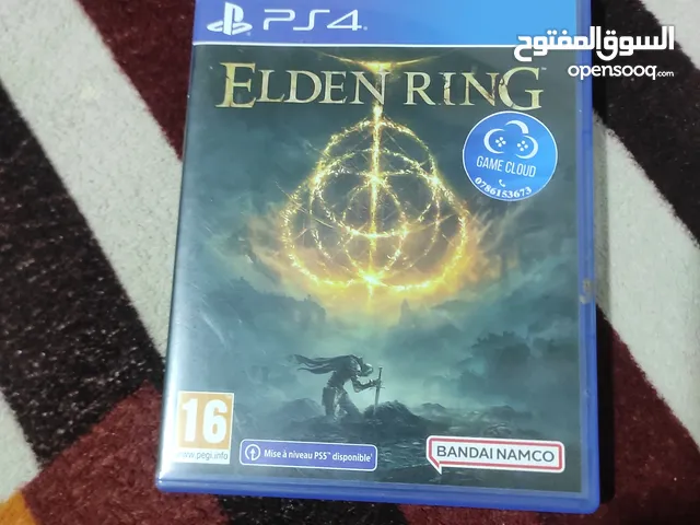 قرص لعبه الدن رينق بي اس 4Elden Ring PS4 game disc