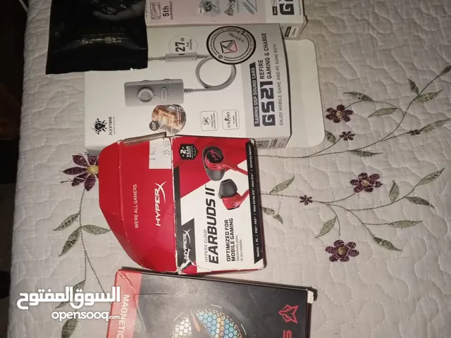 مروحة تبريد ايباد سماعات معهم كرت صوت محيطية اصليات سماعات هايبر اكس 2