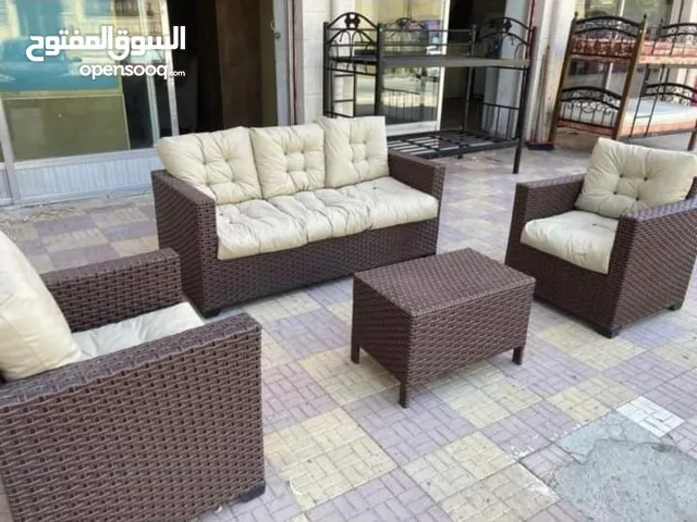 طقم كنب رتان خارجي 5 مقاعد