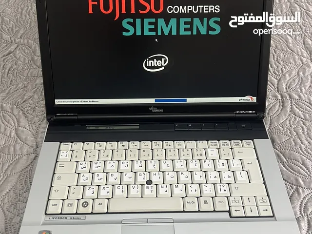 لابتوب فوجيتسو Fujitsu (SIMENS) اصلي بصمة نظيف جداً وبحالة ممتازة