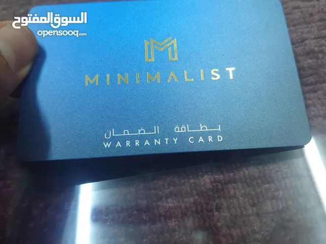 محفضة نقود (مينيماليست)جلد جمل صافي 100% اللون الاسود جديدة غير مستخدمة صنع الامارات