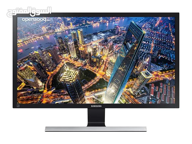 Samsung LU28E590 28" 4k UHD LED-Lit Monitor شاشة كمبيوتر سامسونج 28 انش 4 كيه و تردد 75 ميجا هيرتز